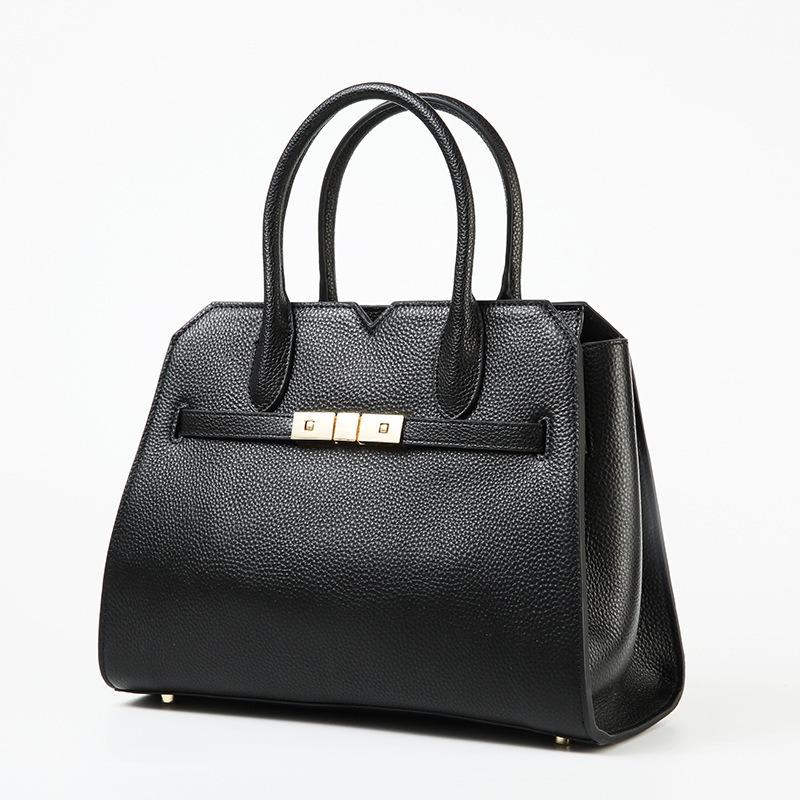 Premium bag women's 2 new light luxury platinum bag large capacity mother bag leather messenger handbag women