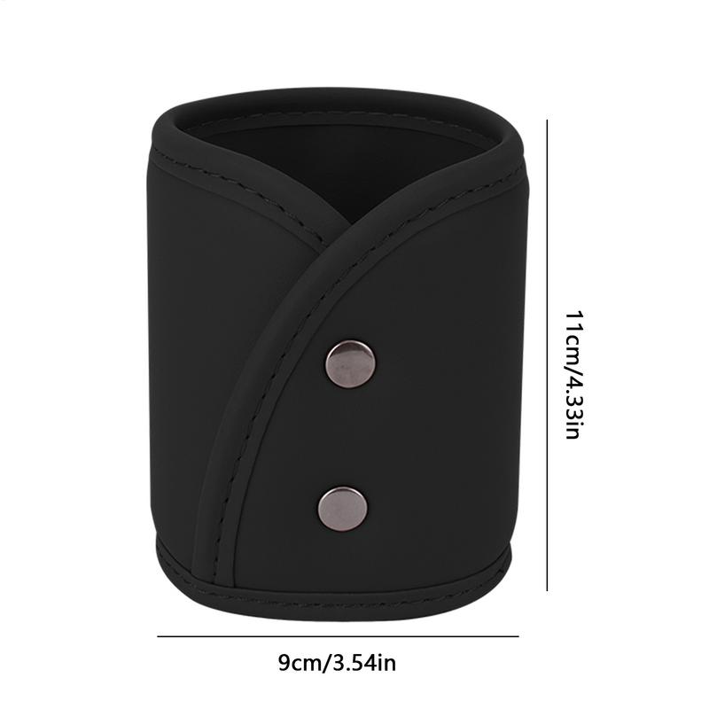 Leather Gap Drink Storage Box Car Door Cup Holder auto Back Seat Cup Holder Organizer Automotive Interior Accessories For Car