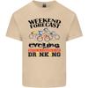 Weekend Forecast Cycling Cyclist Bicycle Unisexs Light Cotton TShirt