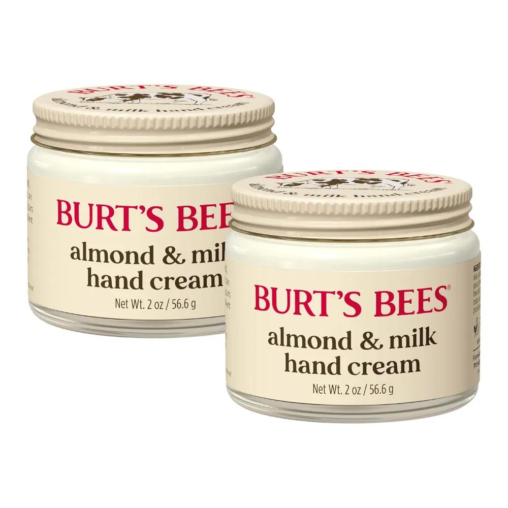 Burt s Bees Миндальное Молоко Крем для Рук Высокоувлажняющий Пилинг для Рук 56г 2 Штуки