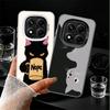 Schwarze Katze Cartoon Niedlich Weiche Handyhülle für Samsung Galaxy S24 S25 FE S26 Edge S23 Ultra S22 Plus S21 + Stoßfeste Hülle Rückseite Sie
