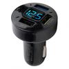 1X Car Charger Voltage Monitoring 12V/24V 4USB Aluminum Alloy+PC
