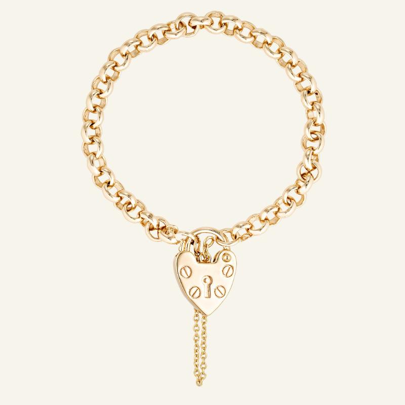 Retro Light Luxury Lock Heart Titanium Steel Necklace Personalized Thick Chain Texture Premium Versatile Commuter Jewelry