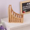 1/12 Dollhouse Mini Wooden Bookshelf Model Dollhouse Study Room Furniture Decoration Dolls House Accessories Pretend Play Toys
