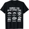 Dinge, die ich in meiner Freizeit mache - Biker Motorradfahrer Fahren Geschenk Unisex T-Shirt