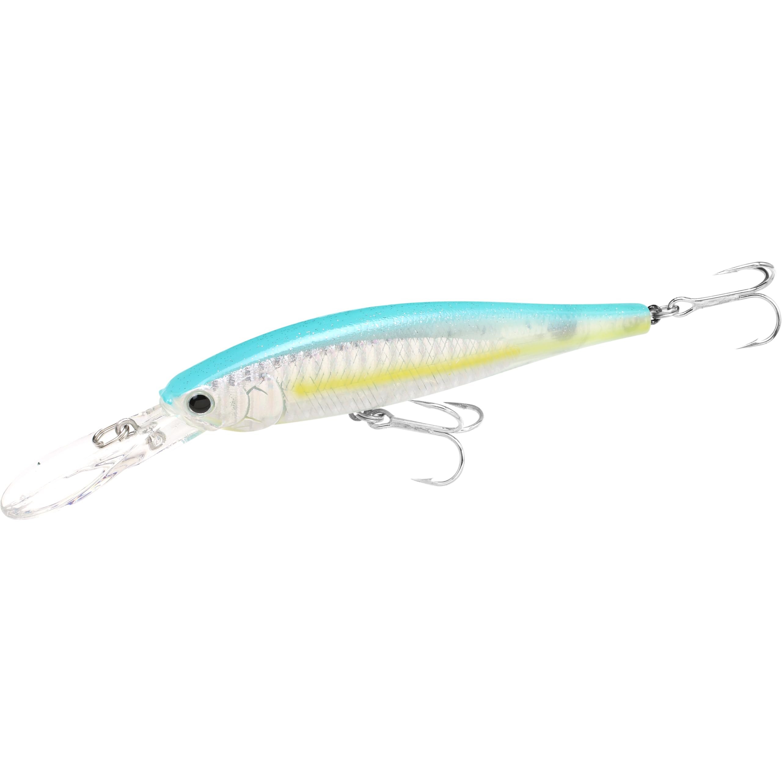 

Lucky Craft USA Pointer Saltwater Fishing Lure Minnow Super Glow OB Sexy 100DD-S - (653 Smelt)
