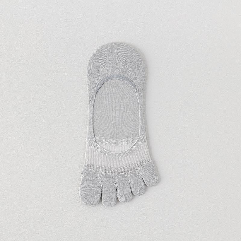 Female Summer Solid Color Light Mouth Invisible Perspiration Breathable Deodorant Socks