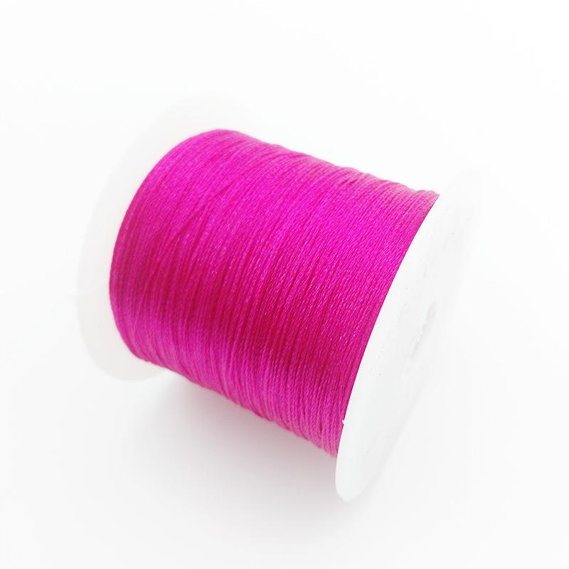 Boting Feines Nylon Eisseide Quastenfaden für Handgemachte Stickerei