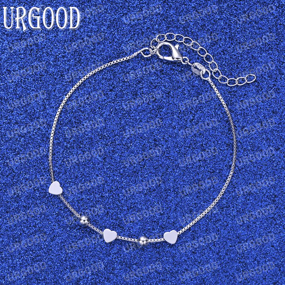 925 Sterling Silver Women's Love Bracelet Fashion Wedding Jewelry