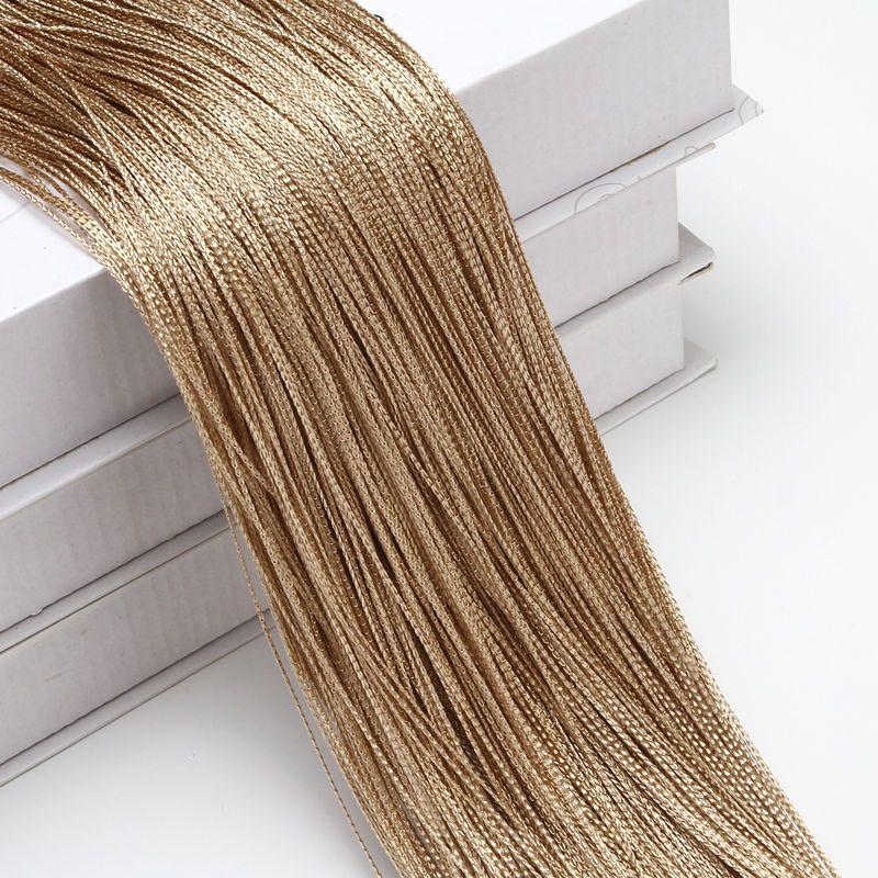 Encrypted Tassel Straight Curtain Partition Door Curtain Living Room Bedroom Curtain Wedding DIY Home Decoration 100x200CM