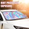 Car Front Window Sunshade Cover Sun Shade Windshield Visor Windscreen Folding Auto UV Protection Curtain Styling Accessories