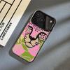 Abstract Leopard Phone Case For iPhone 17 16 15 14 13 12 11 Pro Max Air Matte Laser Aurora Shockproof Funda