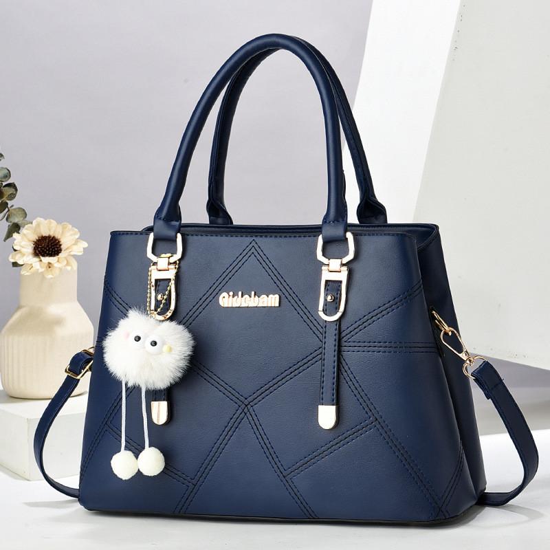 Versatile Stylish And Macaron Quilted Shoulder Bag In Classic Black Khaki Green Red