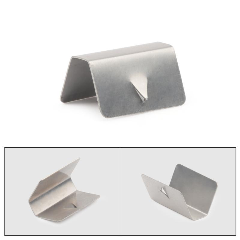 10Pcs Stainless Steel Wind Deflector Clips Durable Practical Rain Eyebrow Clips Glass Clip For Heko/Sned/G3