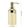 Countertop Soap Dispenser 201 Stainless Steel Press Type Liquid Hand Dish Pump Bottle for Bathroom Kitchen Golden