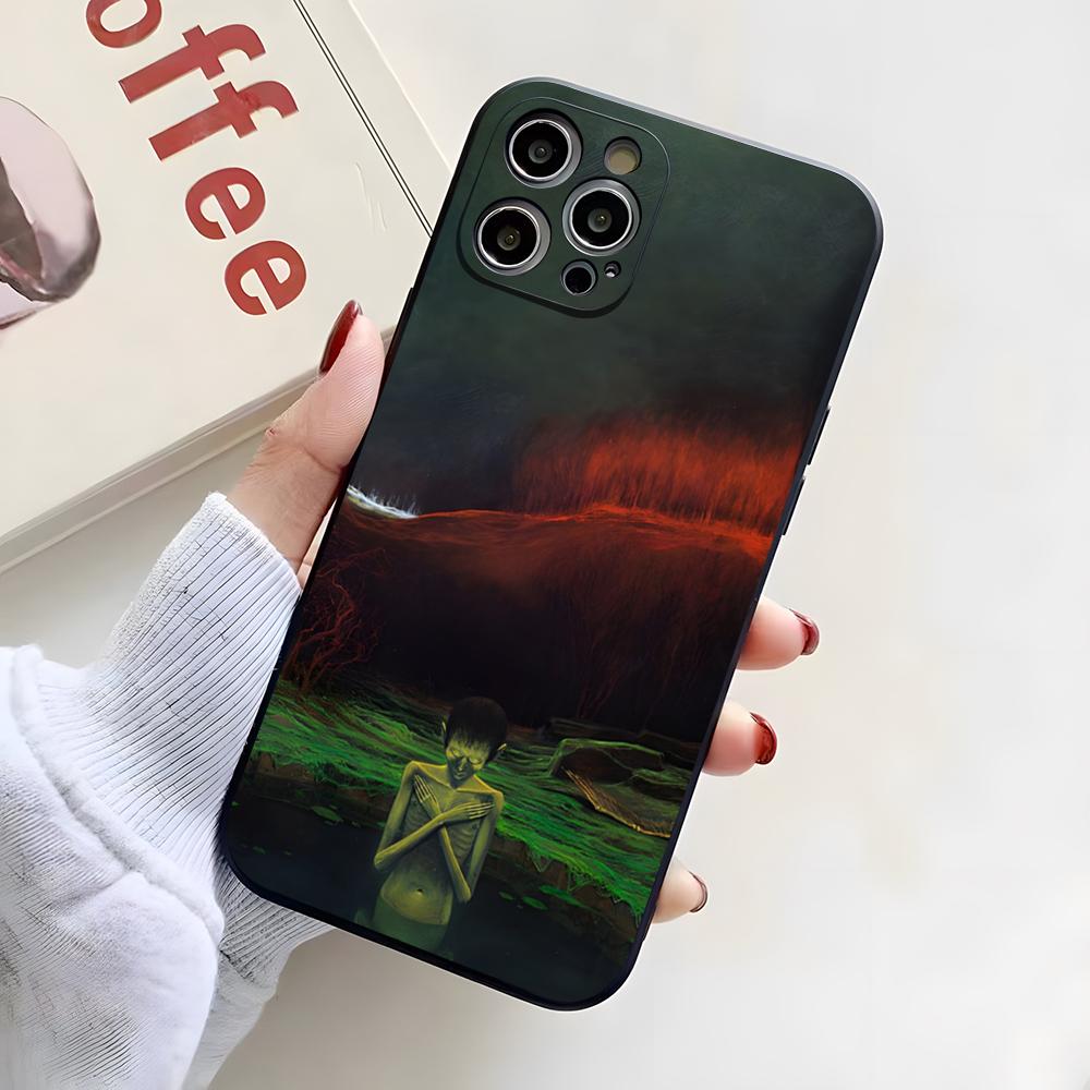 Z-ZdzislawBeksinskis Art Phone Case For IPhone 17 Pro Max 16 15 14 Pro Max 13 11 X Xs Xr 8 7Plus Silicone Cover