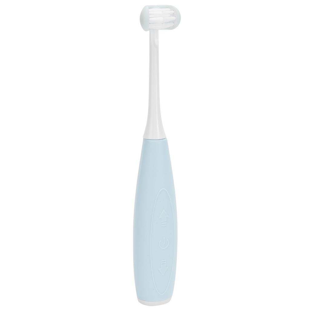 Kids Sonic Toothbrush USB Charging Electric Toothbrush for Over 3 Years Old Children(Blue Green )