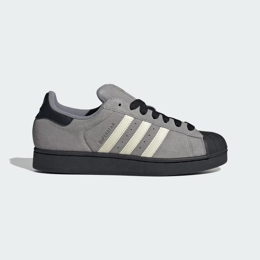 JQ3222 adidas Orignals Superstar 2 Grey Three Cream White Core Black (Men's)