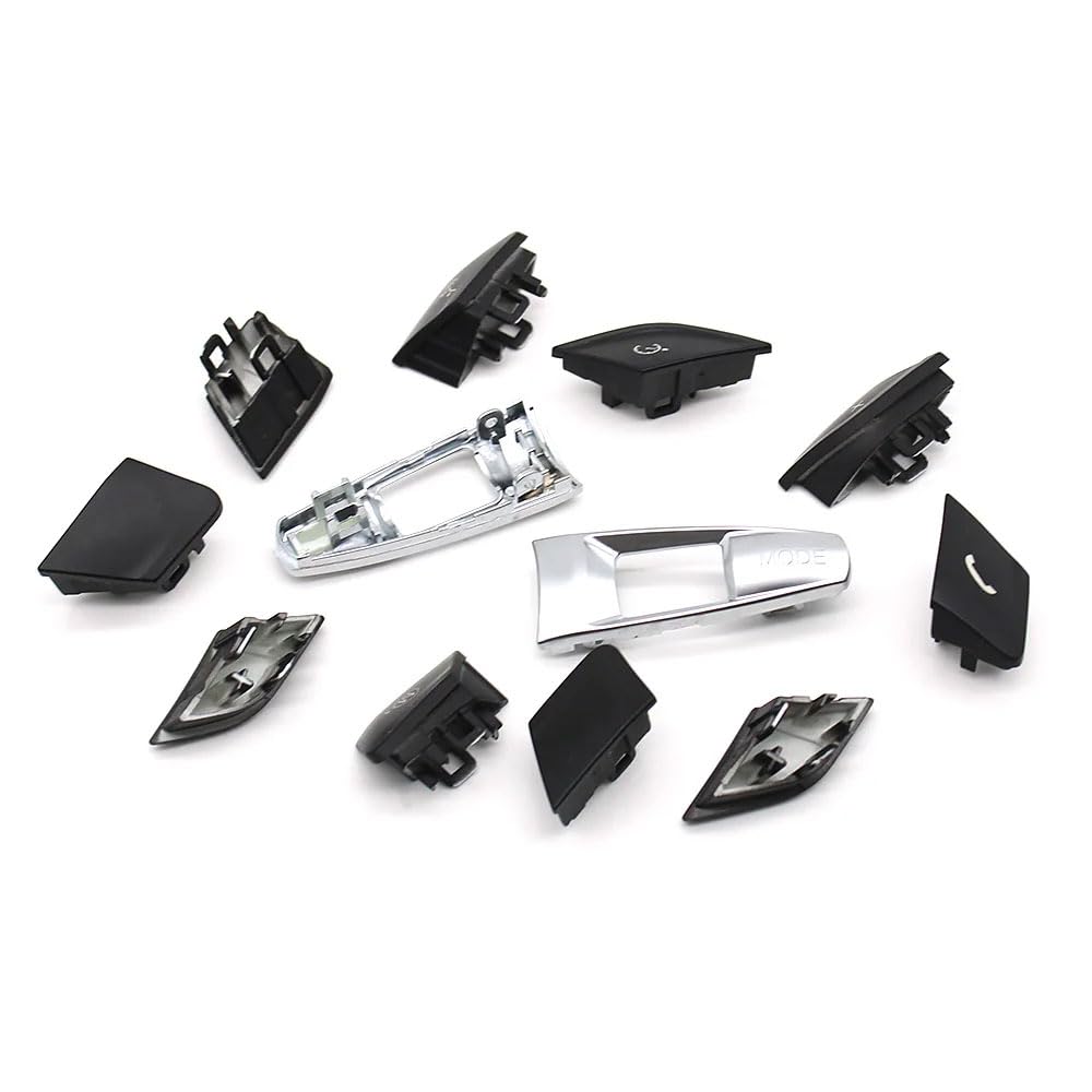 Multifunction M Sport Steering Wheel Control Switch Button Covers for BMW | Steering Accessories Control Button Trim Replacement for M Series F10 F11