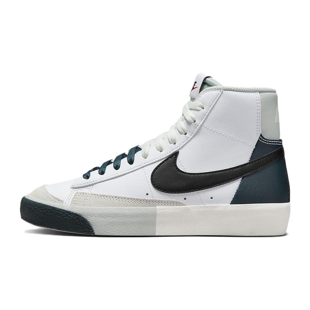 Nike Scarpe da Skate Mid-Top per Bambini Antiscivolo Resistenti Blazer Scarpe da Ginnastica per Bambini Nero Bianco FN6937-101