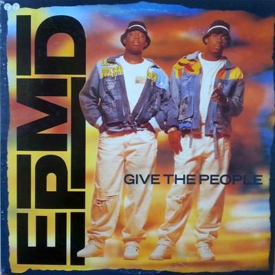 12inch Record EPMD  Give The People 4473783 Def Jam Recordi 1990 Japan Rap  HipHopRB Used
