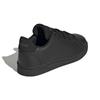 Adidas Neo Advantage K Comfortable Versatile Non-Slip Durable Low-Top Skate Shoes Kids Sneakers Black GW6484