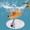 Steerable Automatic Sensing Moving Mouse LED Light USB Rechargeable Pet Plush Toy  Kitten