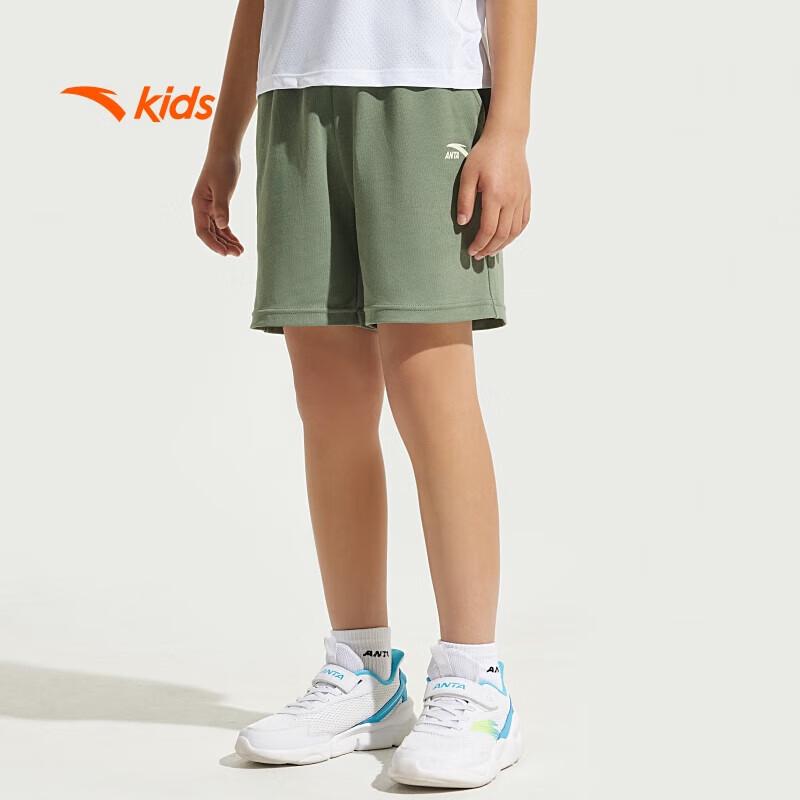 Anta Boys  2025 Summer Breathable Knit Shorts 120