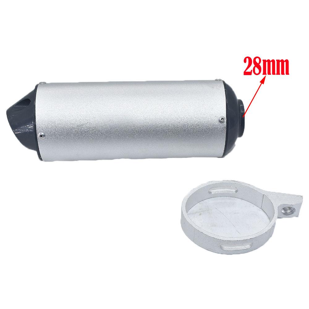Universal 28mm 32mm 38mm Exhaust Muffler For klx CRF Allpolo Chinese 80cc 125cc 140cc 150cc 160cc Dirt Pit Bike Motorcycle ATV