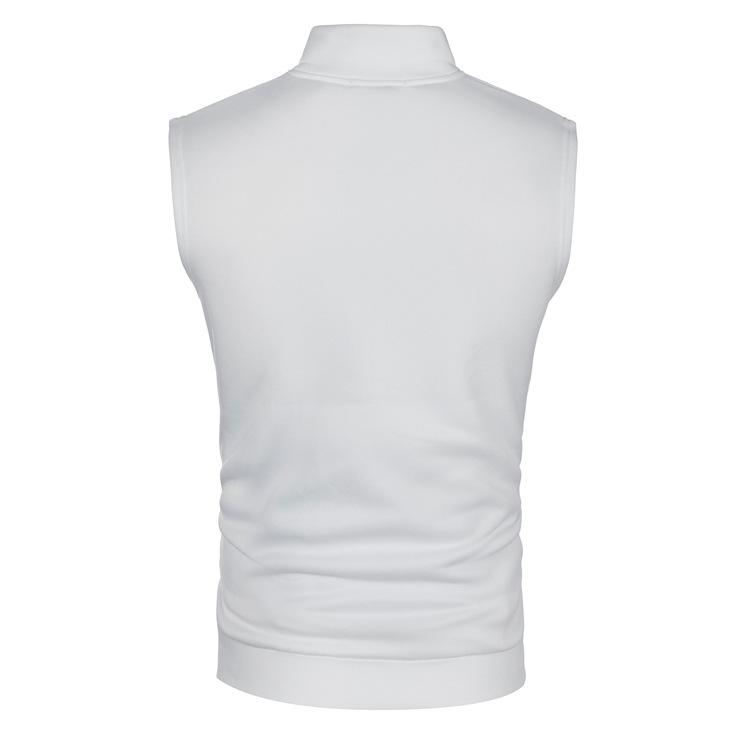 Men's Autumn/Winter Slim Fit Hooded Zipper Fleece Vest