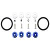Quick Release Fixed Screw Buckle for Car Surround Modification Exterior Accessory for Front Bumper Reinforcement