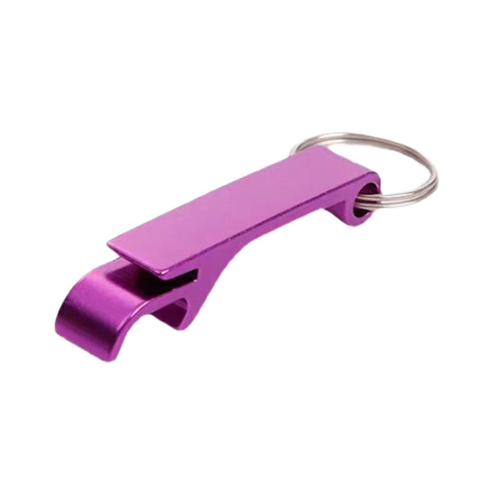 1Pc Colored Aluminum Bottle Opener Keychains Beer Bottle Opener Keychain Keyring for Kitchen