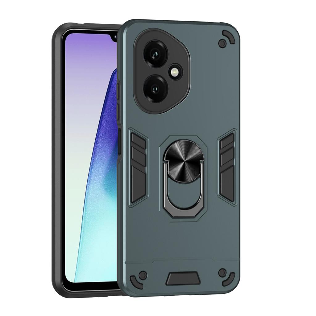 Nárazuvzdorné pouzdro Military Armor pro Honor 400 Pro 400 Lite 5G Ochranný kryt Stojan s kroužkem Fundas Coque