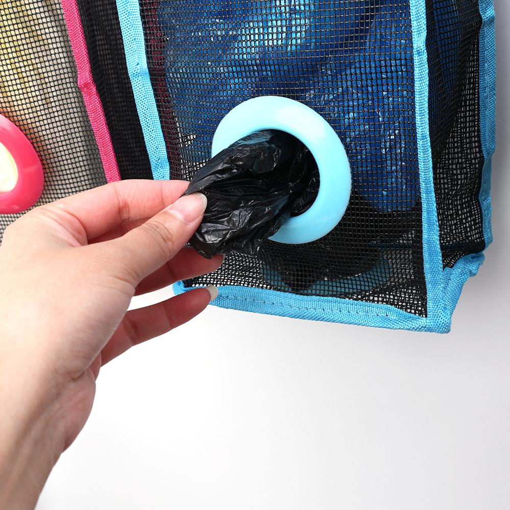 1PCS závěsná úložná síťovaná taška