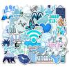 50 Ins Style Fresh and Popular Suitcase Stickers Waterproof Graffiti Travel Case Stickers