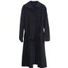 Hepburn French Retro Slimming Long Sleeve Black Dress for Women - Spring/Autumn