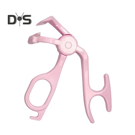 Eyelash Curler with Silicone Comb Portable Travel Ergonomic Handle Lashes Clip Professional Beginner Women Eye Lashes Curling Tools