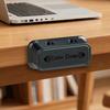 Magnetic Dual-Port Cable Organiser for Desktop or Wall Mounting