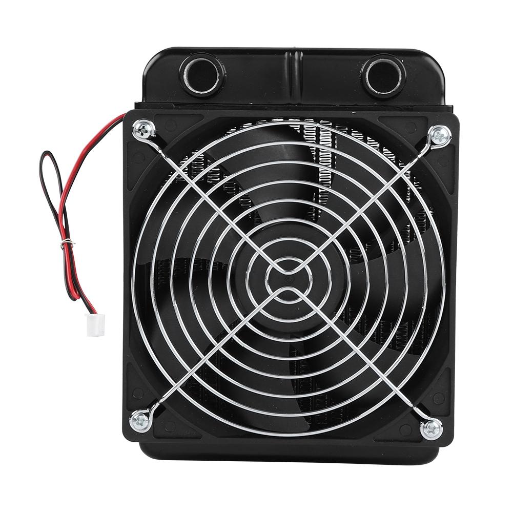 

CPU Water Cooling Radiator G14 Thread Heat Row Radiator with Fan 18 Tubes (120mm)