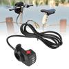 48V Speed Control Twist Thumb Throttle Assembly for E bike Electric Bike