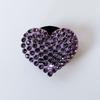 Diamond Rhinestone Peach Heart Car Air Vent Aromatherapy Clip - Love Car Perfume Decoration