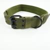 Tactical Nylon Dog & Cat Collar with Training Leash and Elizabethan Ornament
