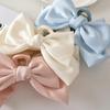 Multifunctional Women Bow Hairpin Solid Color Shark Clip Gifts Girls Headwear
