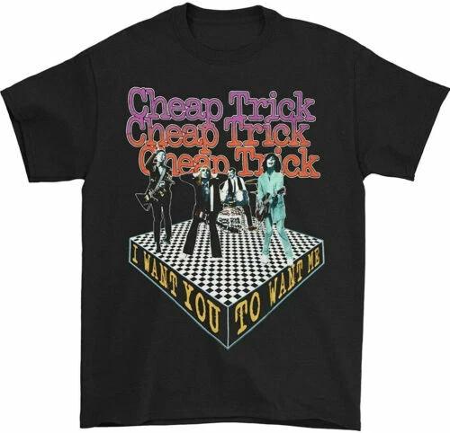 Cheap Trick I Want You To Want Me 100% Cotton T-shirt Mens Tees Top S To 5XL 2F1427 S разноцветный