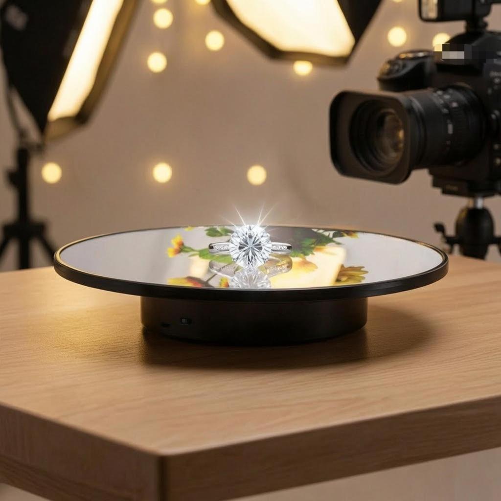 Electric Rotating Display Stand USB Powered Turntable