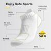 Marathon Socks, Running 5 Pairs, Spring And Summer Sports, Terry Bottom, Shock-Absorbing, Non-Slip, Sweat-Absorbing Boat Socks, Foot Short