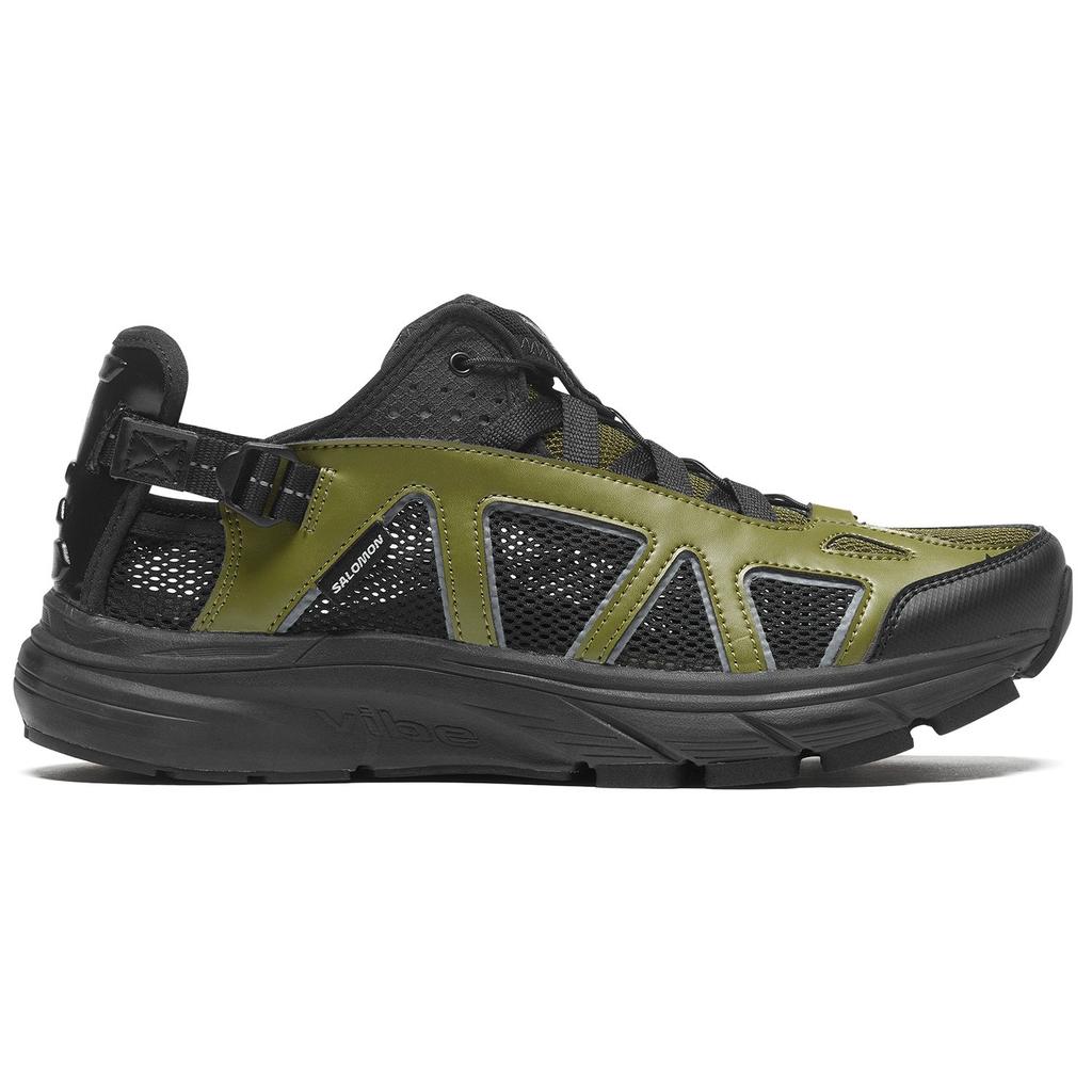 Gramicci X Salomon Camping Hiking Quick-Dry Outdoor Stream Shoes Unisex Shoes Green 472225