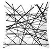 45*45cm Black and White Cushion Cover Waist Pillowcase Nordic Geometric Throw Pillow Sofa Bedroom Pillowslip Car Home Decor
