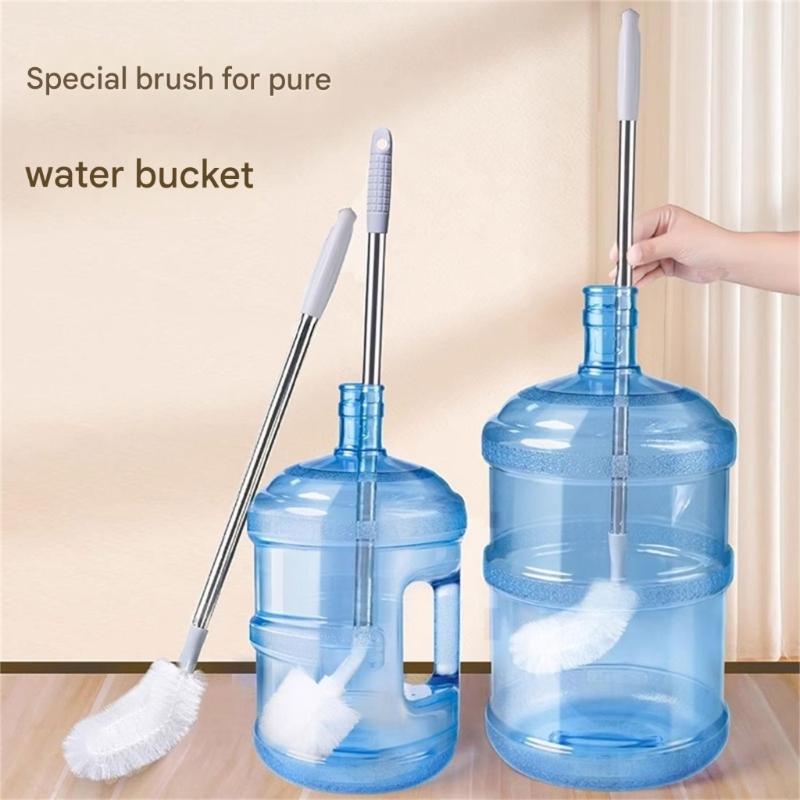 Durable Efficient Bottles Scrubber With Nonslip Grip Efficiently Cleans Tall Mugs Flasks And Hard To Reach Area