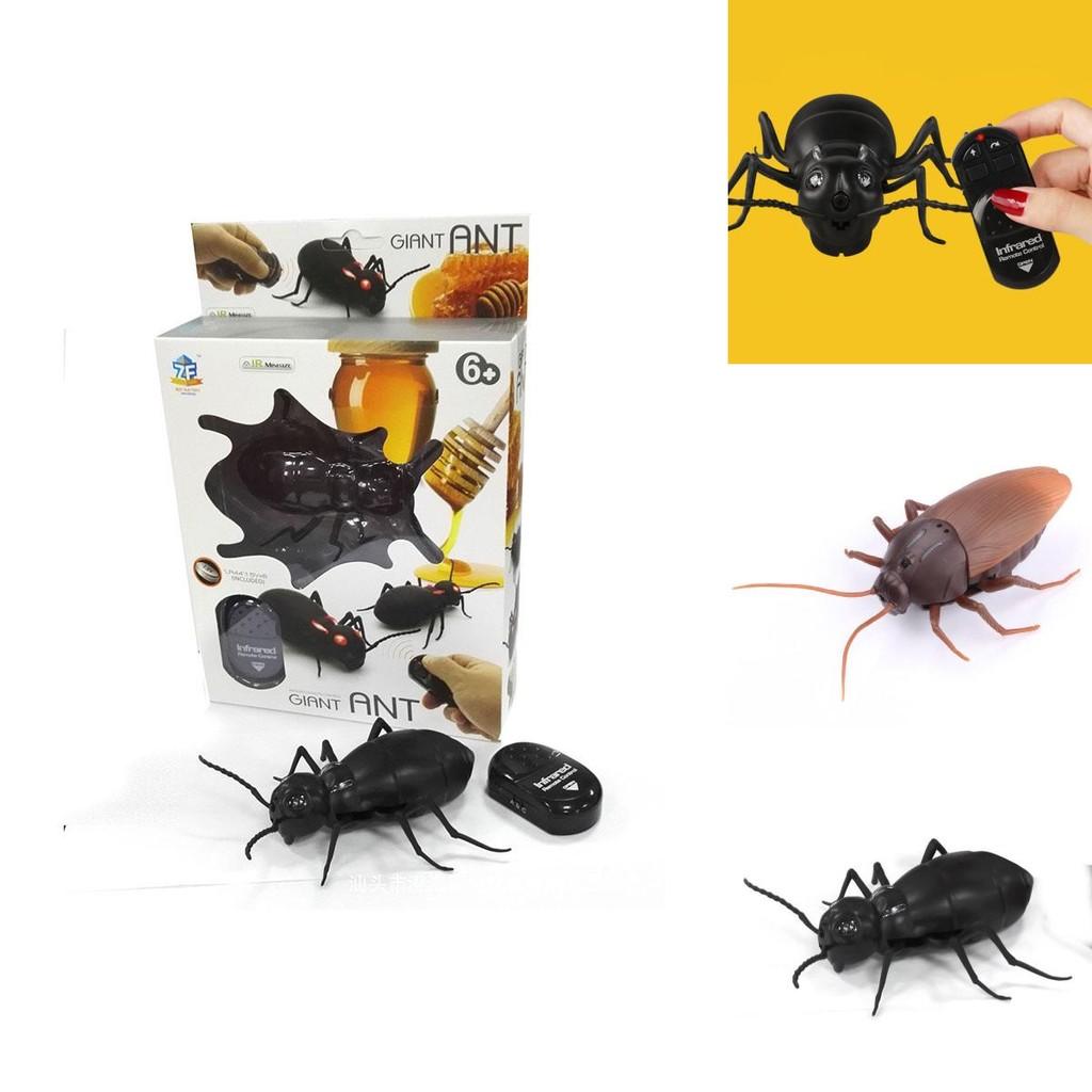 Novità Plastica Telecomandata Scarafaggio Giocattolo Insetto Realistico Per Scherzi Bambini